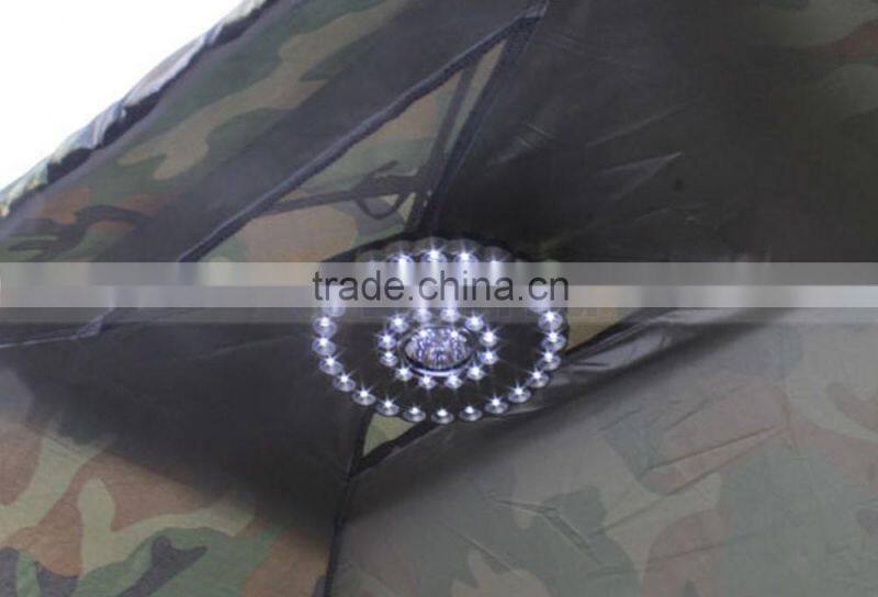 Outdoor Portable Hook 41 LED Tent Camping Lamp Emergency Light