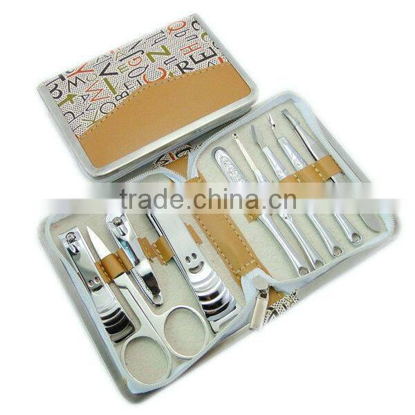 Professional Colorful Bag Girls Manicure Kit