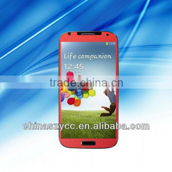 Colorful Screen Guard ,Leather Colorful Screen Protector for sam s4