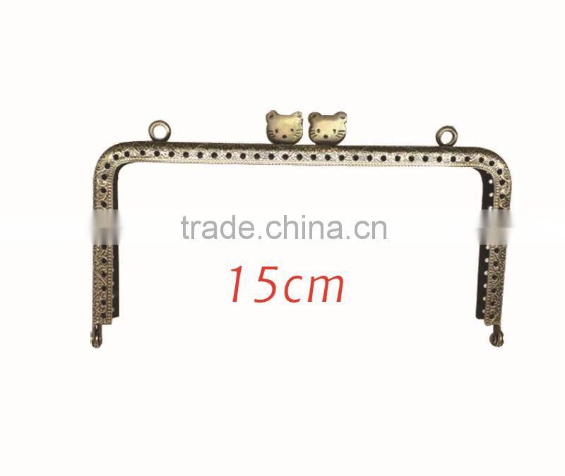 15.5CM three layer metal coin purse frame stock