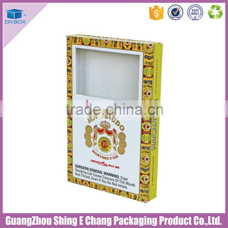 China Manufacture Luxury cigarette carton box