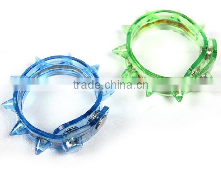 2016 New Arrival Multi colors night glow stick flashing bracelet light sticks festival items DIY led party kids toy
