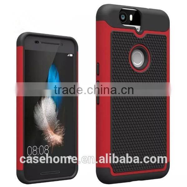 Hybrid Rugged Rubber Hard Shockproof Skin Case Cover For Google Nexus 6p