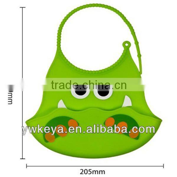 latest design washable silicone baby bibs wholesale