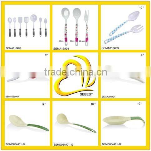 wholesale custom design round small plastic dessert spoon