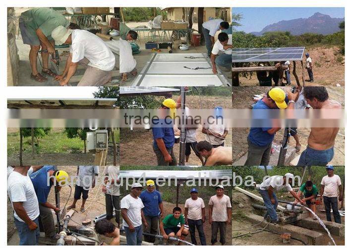 Full stainless steel high flow solar pump