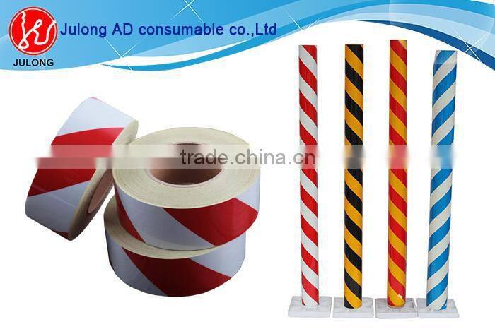 Best sale reflective tape 3100 double color white reflective tape light reflective tape 5cm*50m
