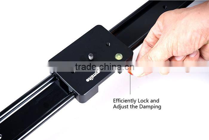 Commlite 2nd generation 100% Aluminum Alloy Sliding-pad Video Track Slider Dolly Slider Video Stabilizer System