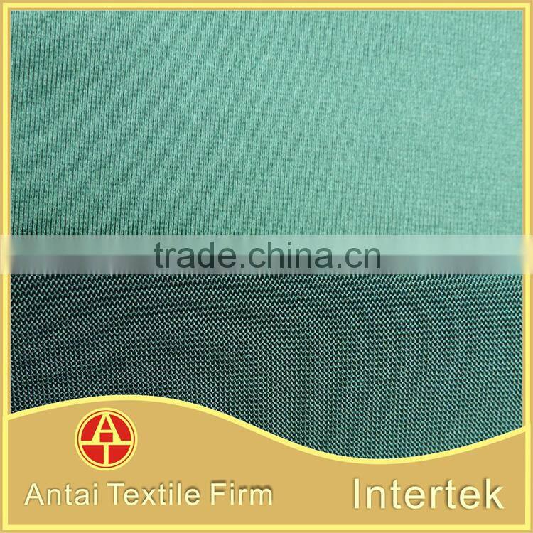 Lightweight shiny smooth 2 way stretch polyester spandex knitting satin