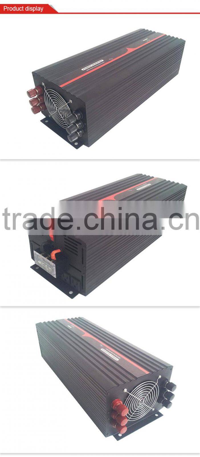 6000W off grid single phrase intelligent power inverter dc to ac home inverter