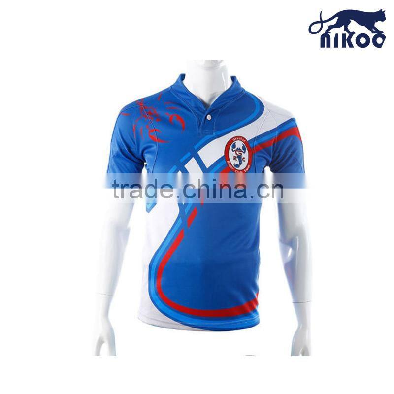 football sportswear rugby jerseys custom sublimated rugby shirts