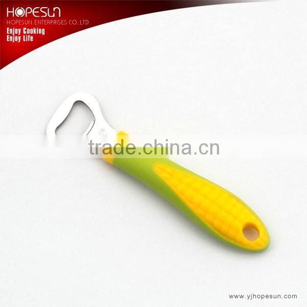Best sell best stainless steel soda bottle opener with metal handle