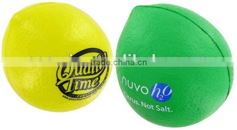 gift PU foam peanut stress toy ball