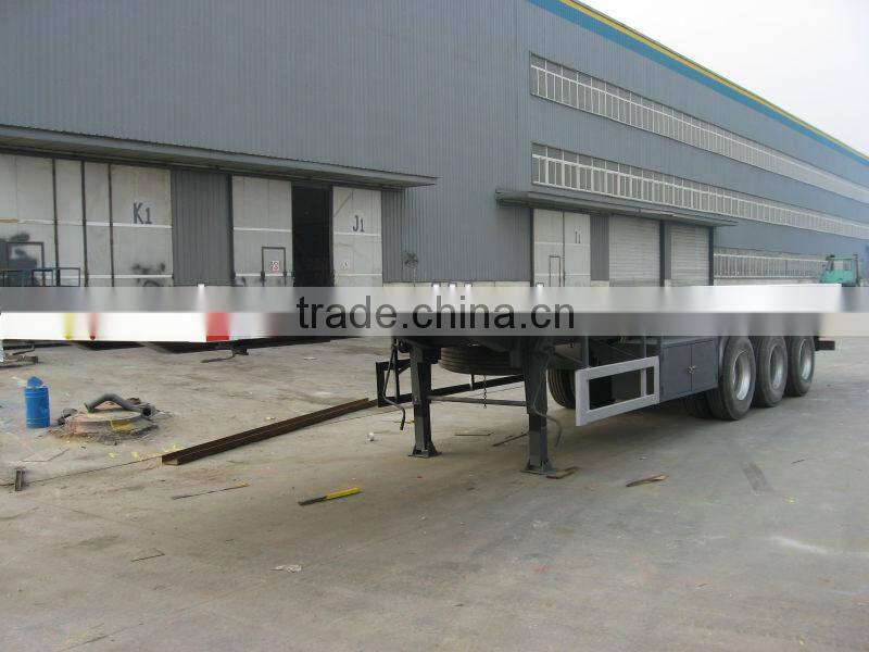 Cheap low bed semi trailer 60 tons low price sale