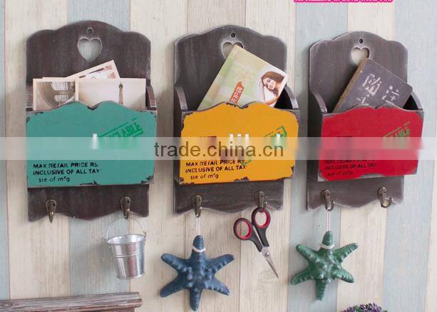 Shabby chic MDF wall shelves