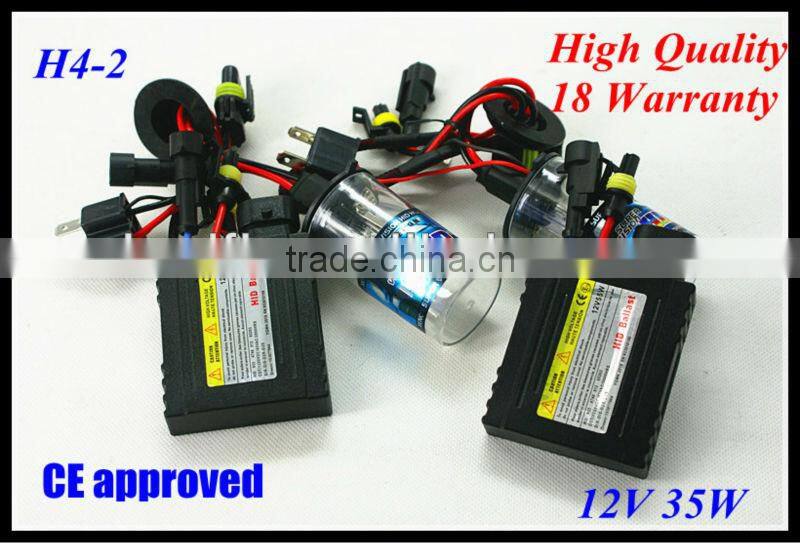 2013 Hottest Sale! Defeilang Real Factory HID xenon converse kit H4-2 super slim ballast high quality AC/DC 12V 24V 35W 55W