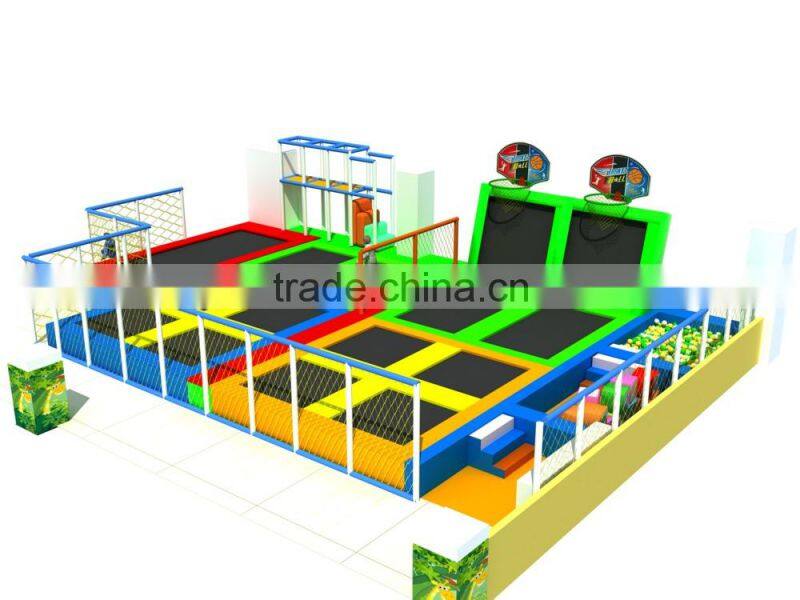 China Supplier excellent design Indoor Trampoline Theme Amusement Park
