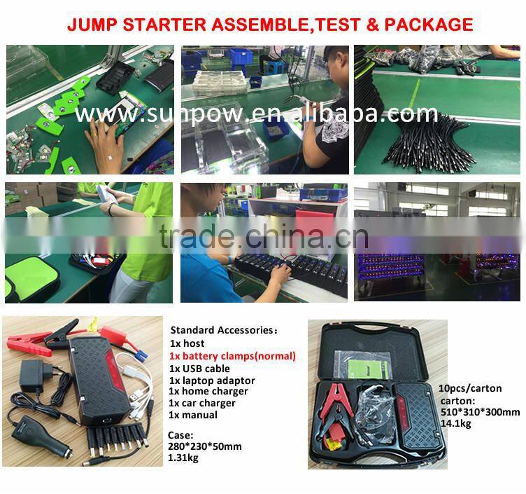 Emergency Jump Starter 12v portable emergency kit tools