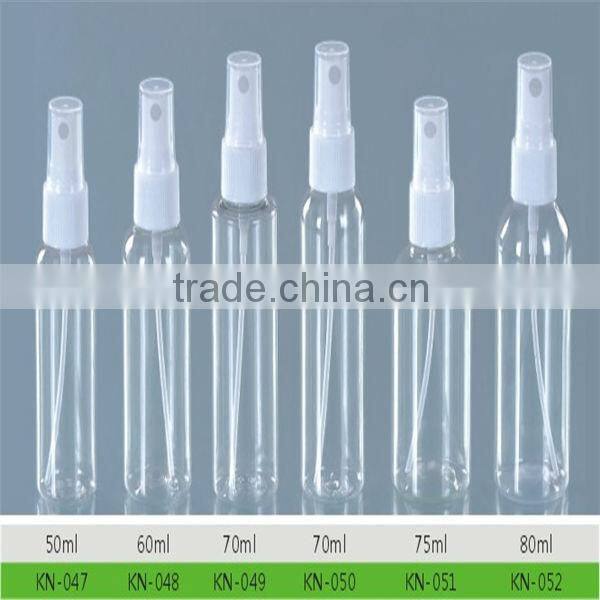 hdpe plastic throat spray bottle with aerosol spray pump 10ml