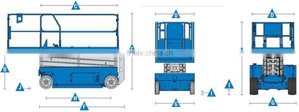 10m CE ISO approved Special offer wholesale scissor lift table