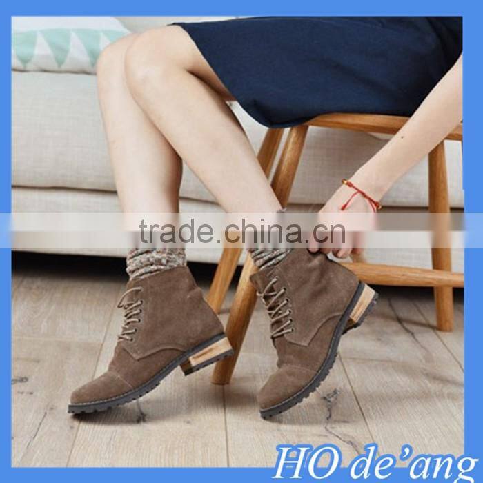 Hogift Autumn women socks warm thick needle cotton socks retro boots socks piles of socks MHo-213