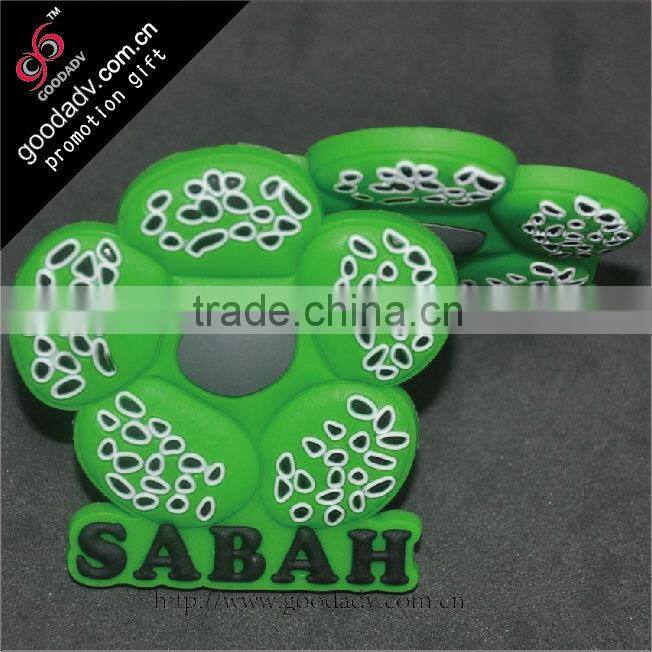 Cheap Customized PVC Name Badge Fashion Injection Rubber PVC Badges
