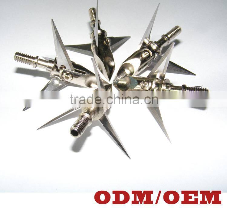 Wholesale Broadhead 100gr 3blade hunting arrow tip for crossbow compound bow