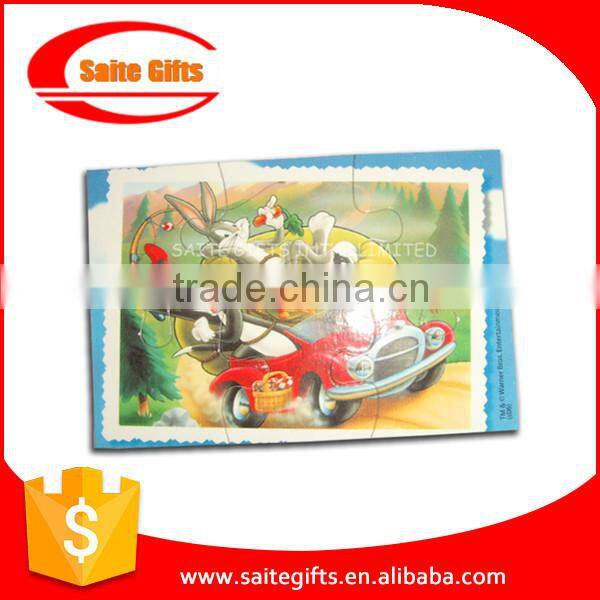 Customized printed educational Paper Magnetic Puzzle