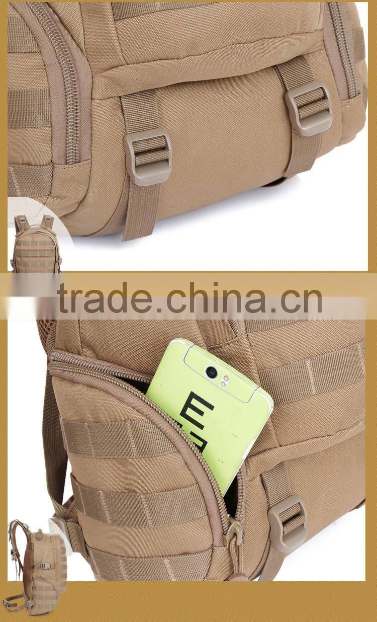 Outdoor leisure travel sport mounteering molle system backpack