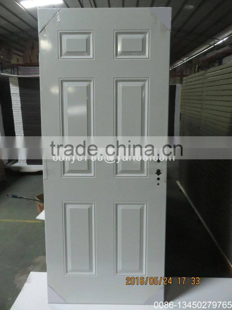Metal Doors With 3/4 Oval Cut Out