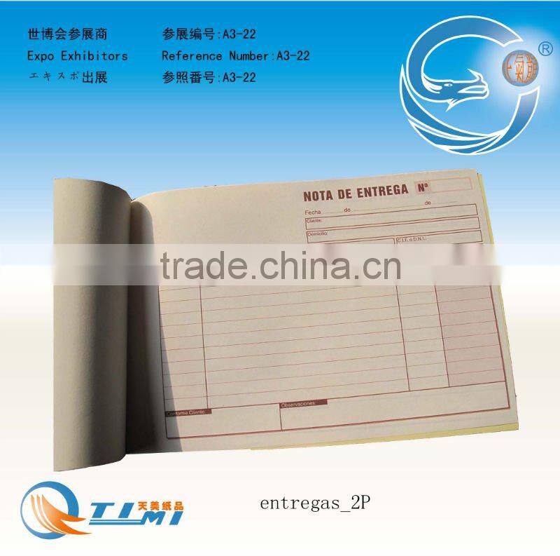 entregas,cash receipt book,restaurant small docket book,docket book,phone message book