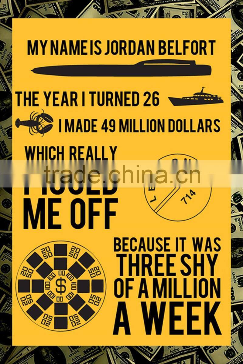 Cheap wall poster printing design manufacture in china wholesale