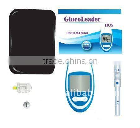 no code PC downloading new blood glucose meter HQS OEM order blood glucose meter