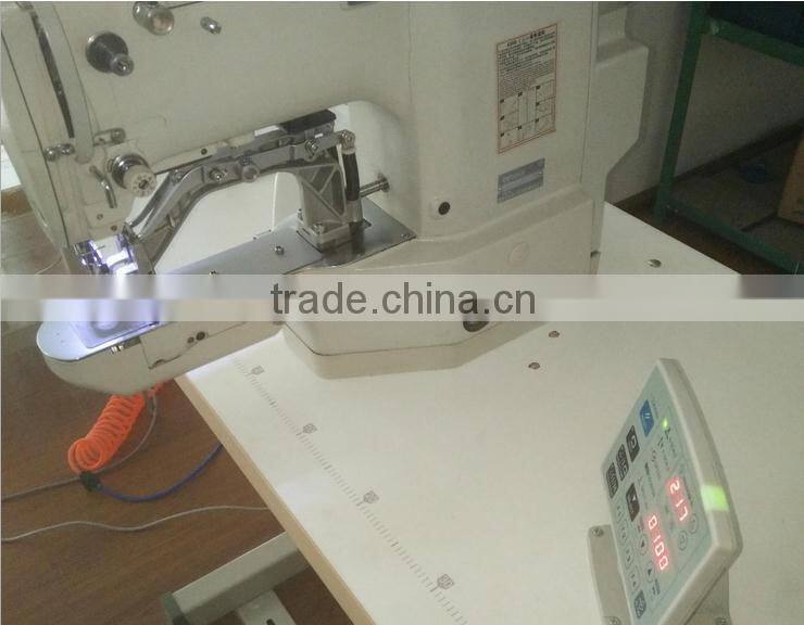 electronic lockstitch button sewing machine