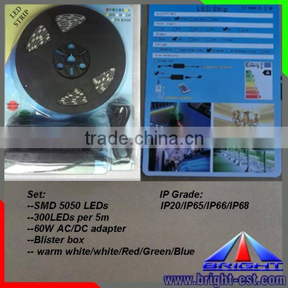 Alibaba Low Price 120led Per Meter Non-Waterproof Blue Color SMD LED Strip 3528 With CE ROHS