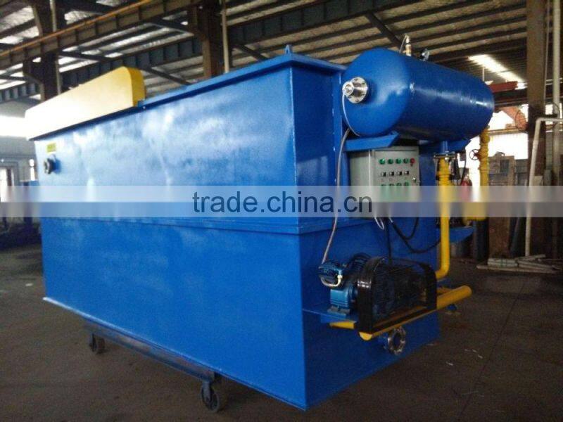 Dissolved Air Floatation(DAF) for laundry water recycling from hotel