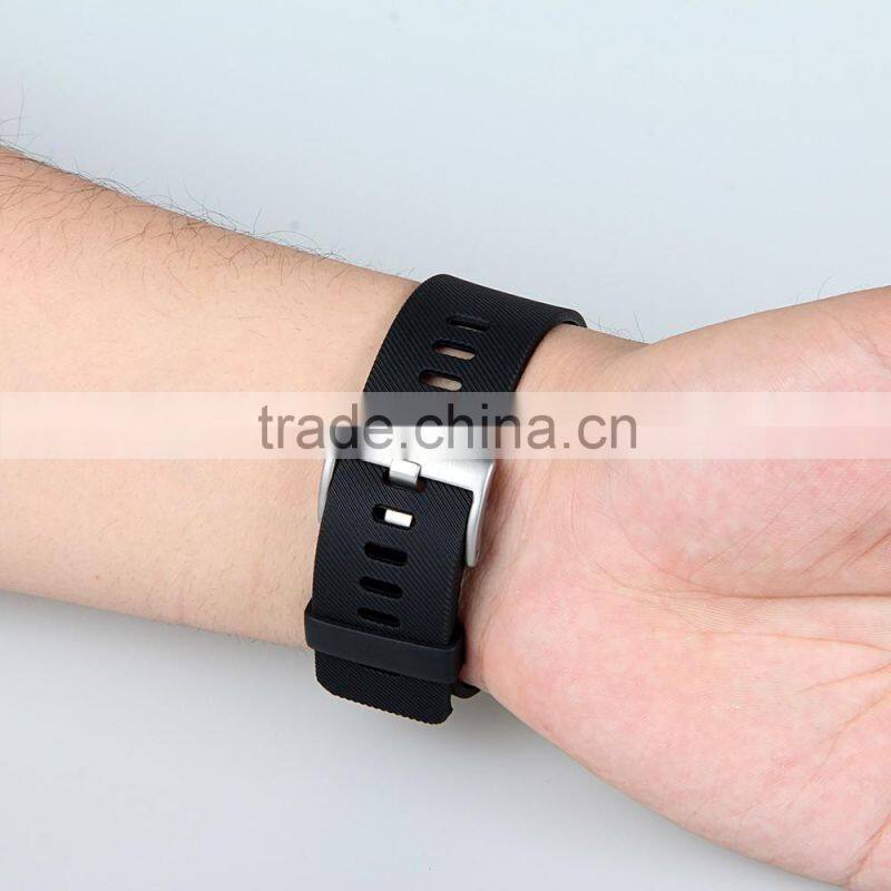 2016 New Arrival Silicone Watch Strap Adjustable Wrist Watch Band for Fitbit Blaze