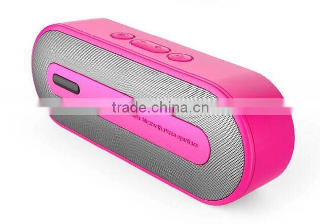 New Mini Unique Design USB Speaker Bluetooth Wireless Speaker With FM Radio TF Card