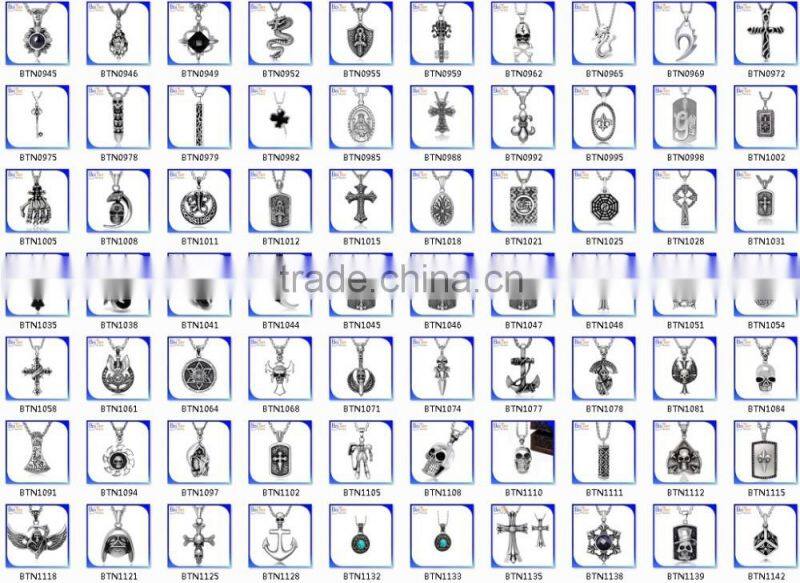 Rock Style Men Jewelry Titanium Stainless Steel Retro Vintage Star Of David Pendant