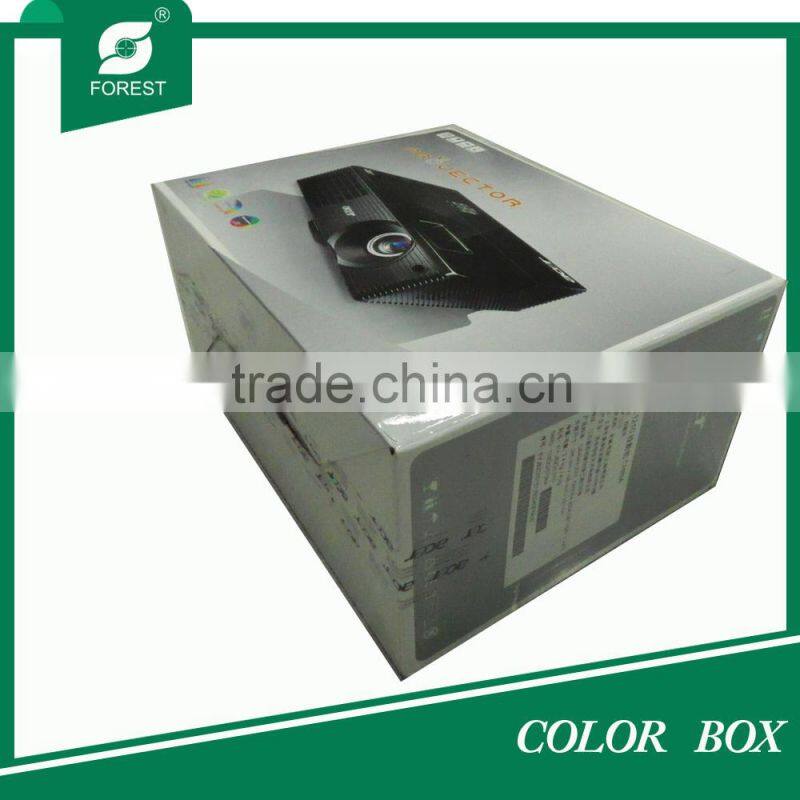 COLOR PAPER BOX WITH MATT LAMINATION,BOX WITH HANDLE