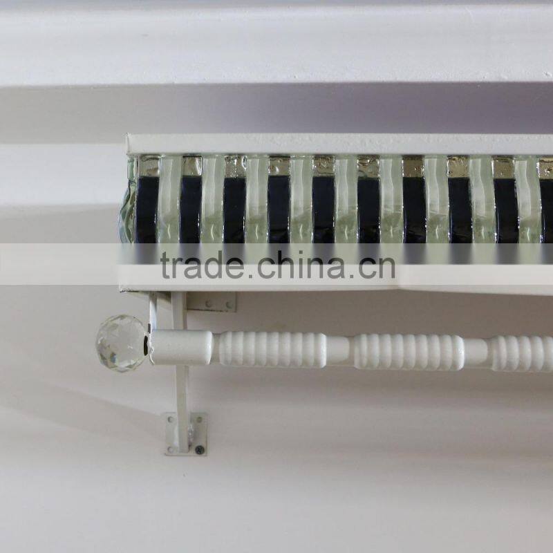 Wall mounted Metal and wooden display hanging rack