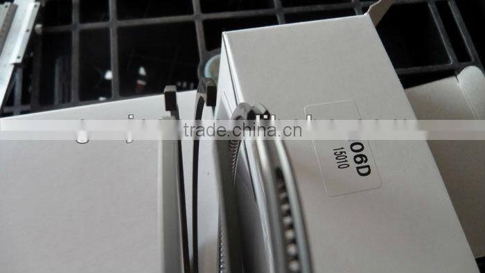 Diesel Engine Spare parts W06D Piston Ring W04D EH100 H07C H07D J08C P11C EF750