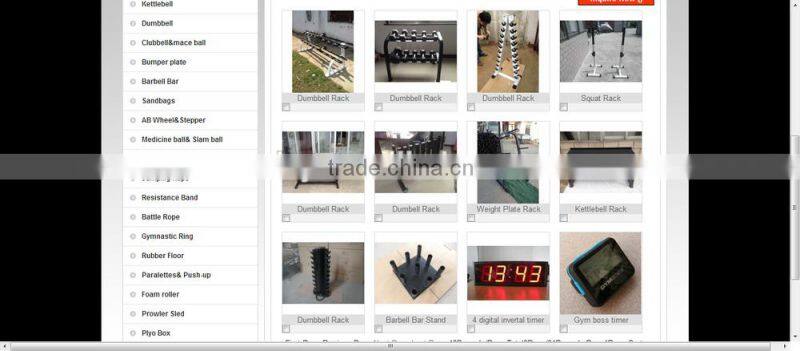 2015 new Olympic Weight Plate Bumper Plate Tree/Rack/Display