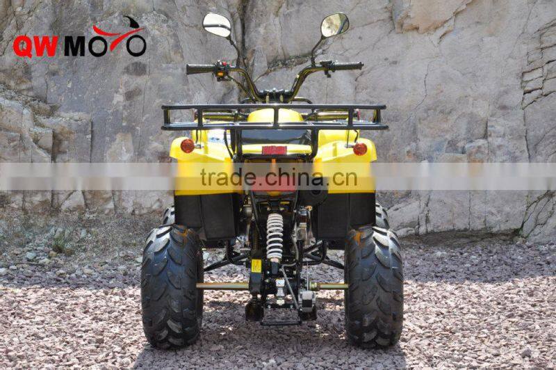 QWMOTO CE Yellow Hunter 200CC 250CC Adult Quad Bike Cheap Gas ATV 250cc
