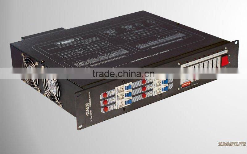 Sound and Light 6CH DMX Dimmer Power Pack