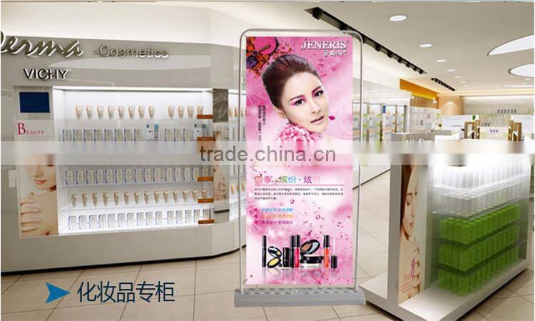 Stable advertising picture display racks