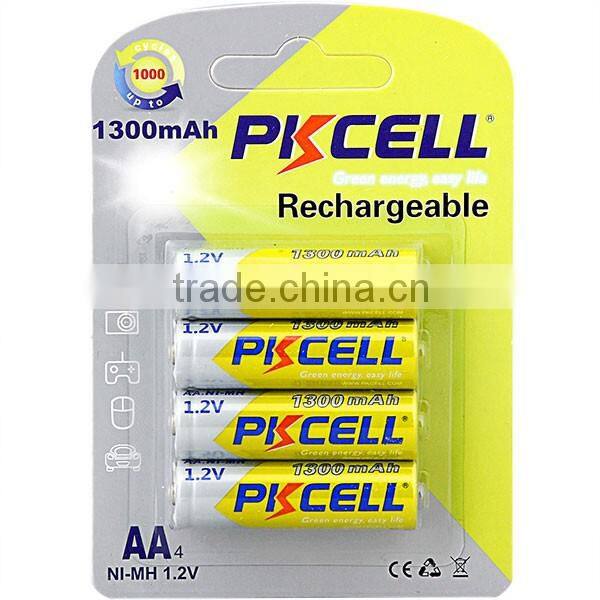 2.4V AA2200mAh NI-MH rechargeable battery pack