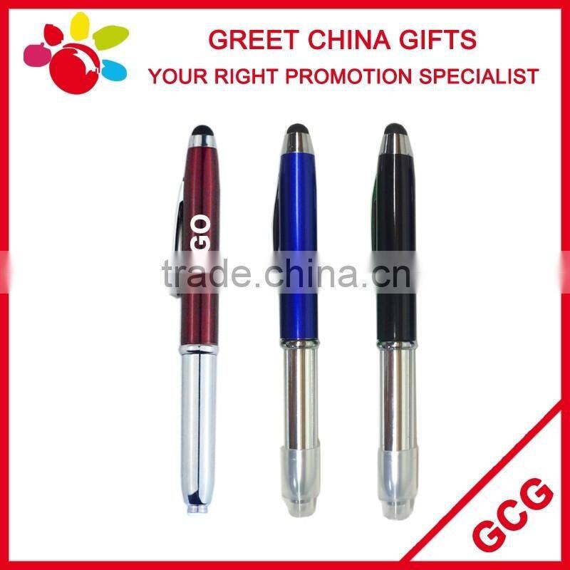 Cheap Promotional Customized Advertising Logo Ball Point Pen with Painted Rubber Grip