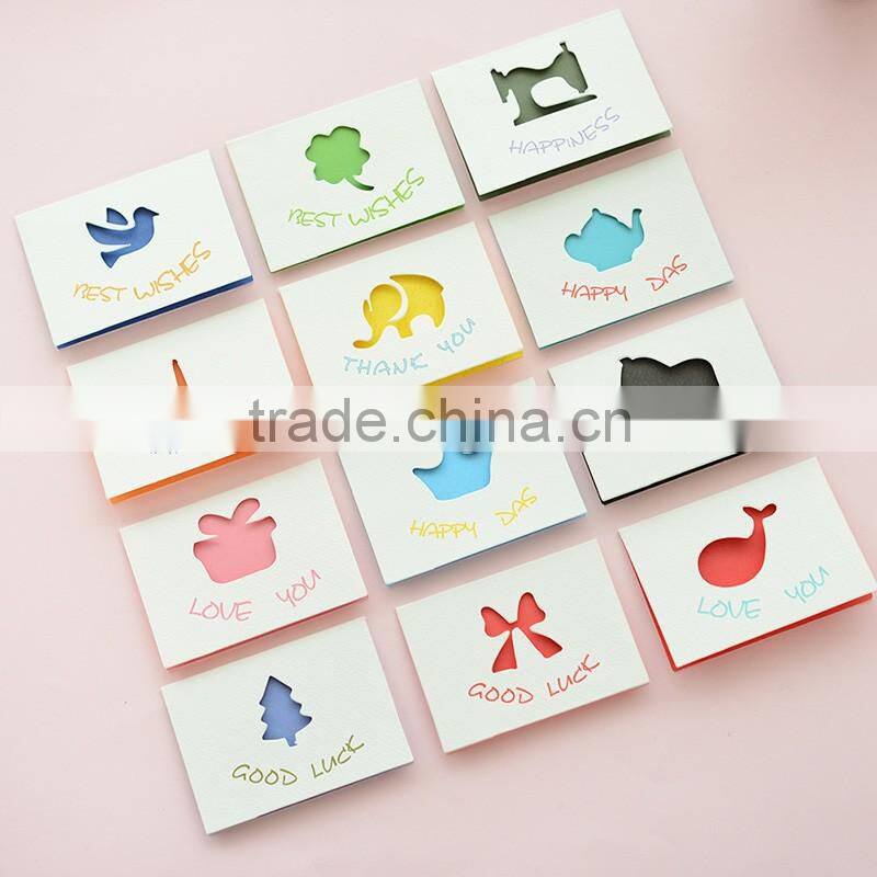 Hot sell popular handmade printable greeting cards