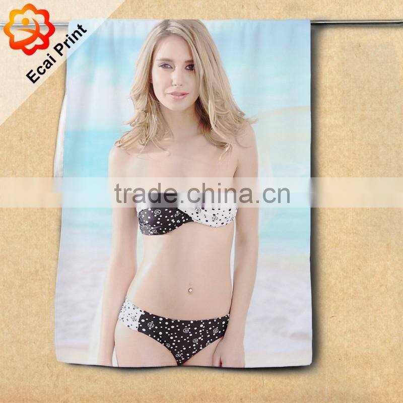 2016 best heat transfer sublimated beach towel with photos